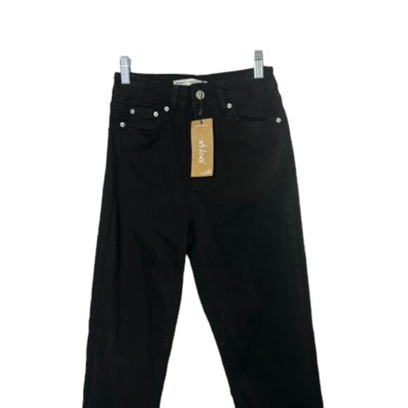 Nasty Gal Black COLT Skinny Jeans Women's Size 0 New - Picture 4 of 7